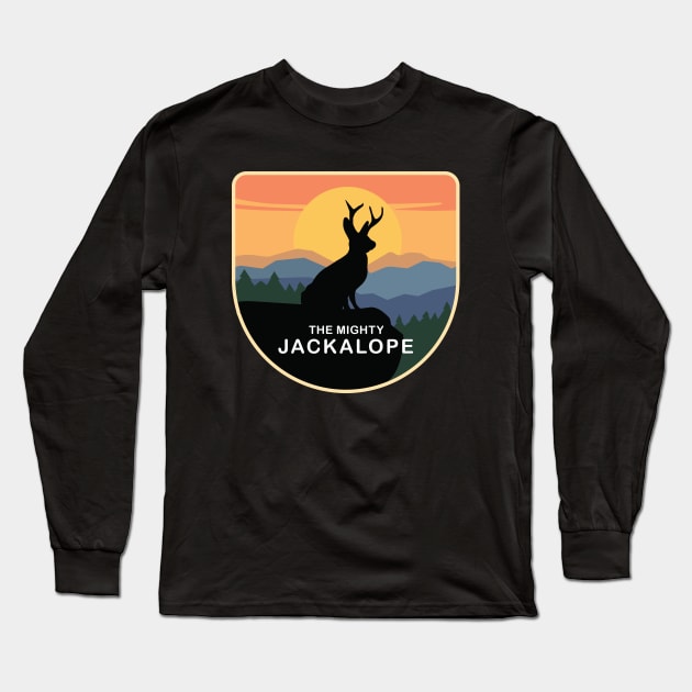 The Mighty Jackalope Long Sleeve T-Shirt by Mark Studio